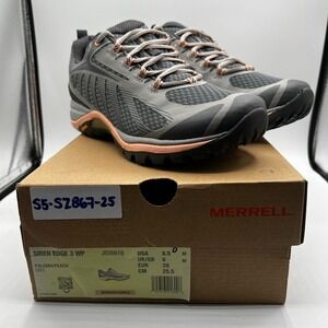 Merrell Siren Edge 3 Paloma Peach Hiking Shoes Women 8.5 M J035618 Casual